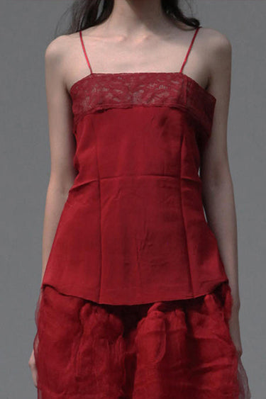 marc le bihan vest 26017 red